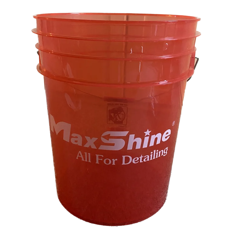 Detailing Spand Transparent 20L – Rød fra Maxshine