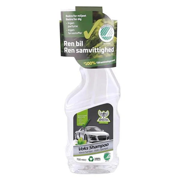 Basta Greenline Voks Shampoo 710 ml. Svanemærket