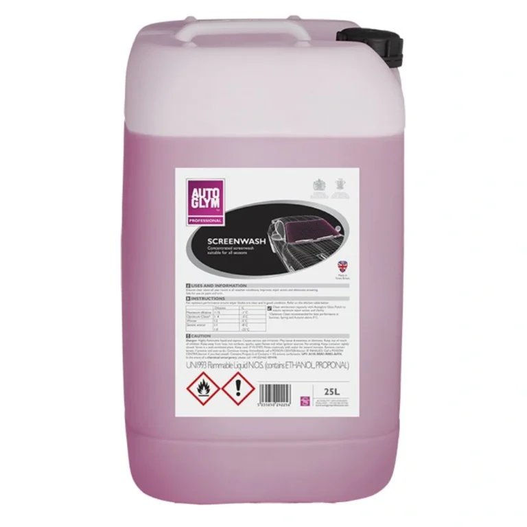 Autoglym Screenwash 25L Sprinkler Væske Koncentrat