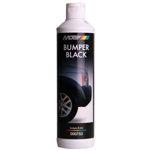 MoTip CarCare - Kofangerpleje Sort 500ml