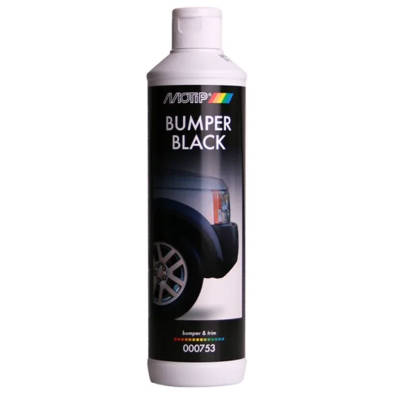 MoTip CarCare - Kofangerpleje Sort 500ml