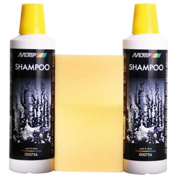 MoTip CarCare - Shampoo Inkl. Svamp 2x500ml