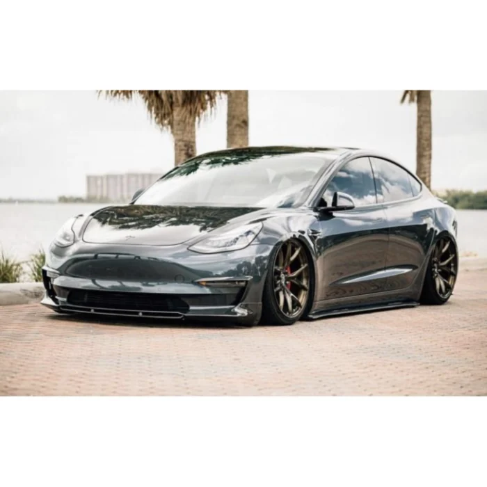 cmst carbon front blade tesla model 3 5