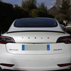 Kulfiber Race Spoiler Til Tesla Model 3