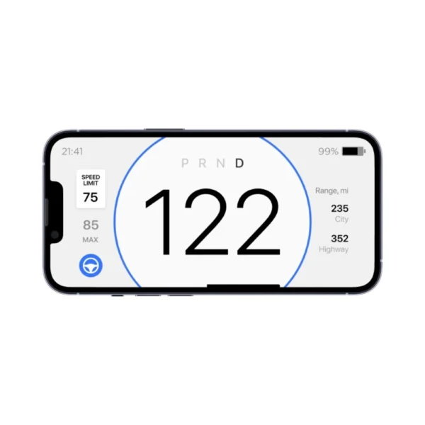 Teslogiv V2 Dashboard Telefon Til Tesla Model 3 / Model Y