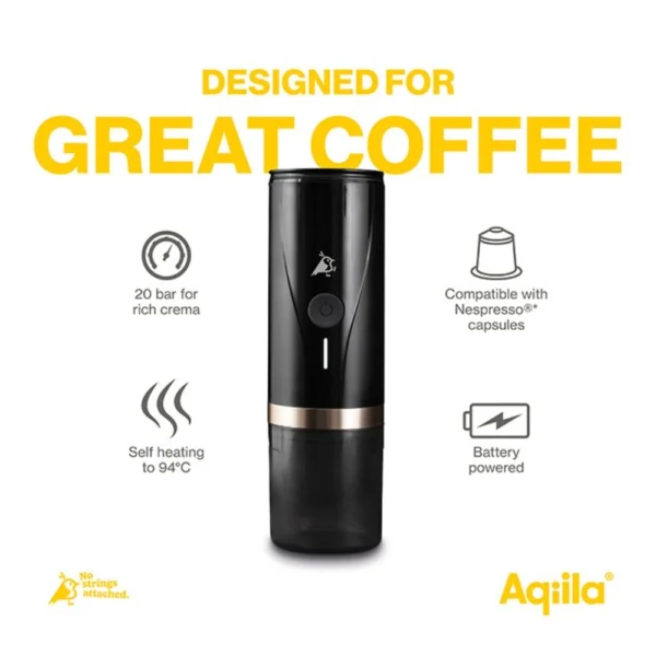 Aqiila Coffeebird Transportabel Espressomaskine